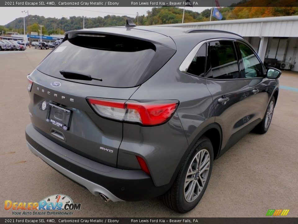 2021 Ford Escape SEL 4WD Carbonized Gray Metallic / Ebony Photo #2