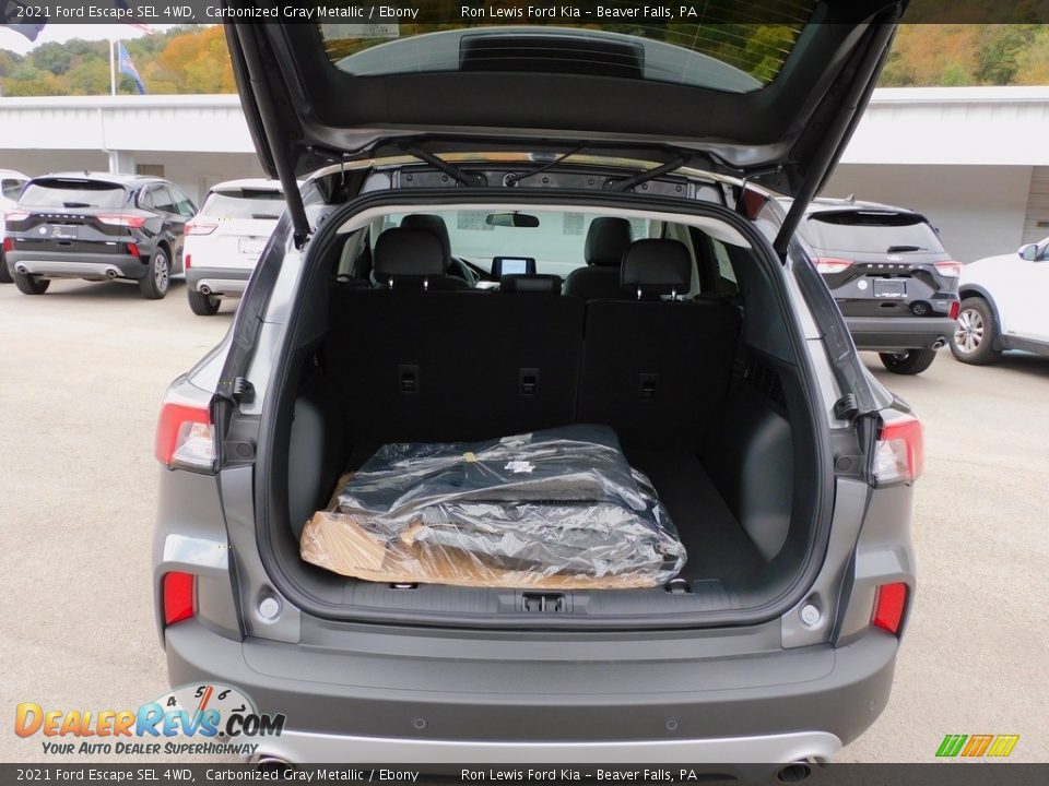 2021 Ford Escape SEL 4WD Carbonized Gray Metallic / Ebony Photo #4