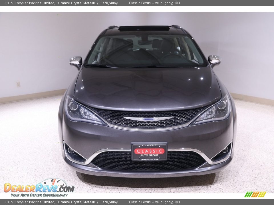 2019 Chrysler Pacifica Limited Granite Crystal Metallic / Black/Alloy Photo #2