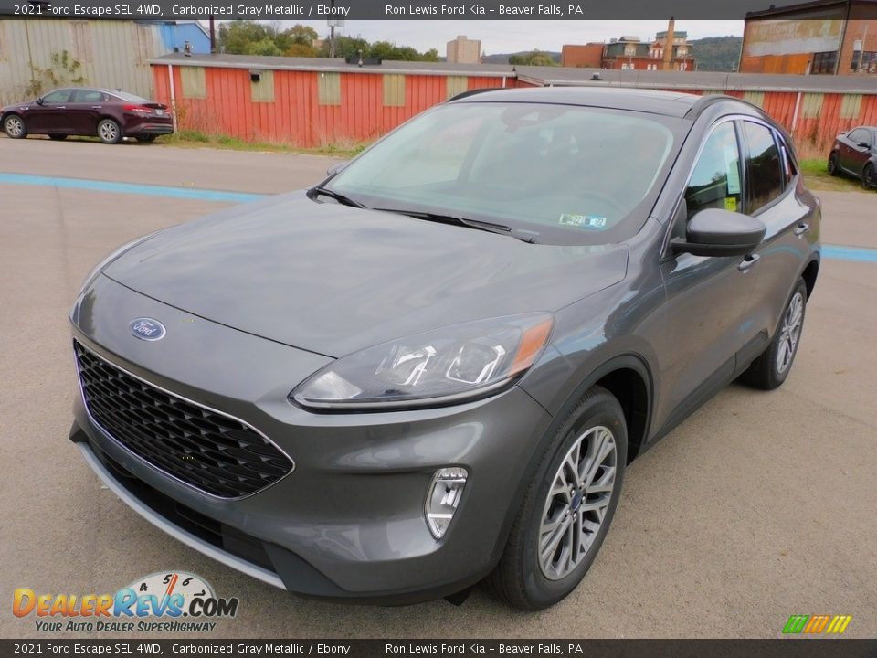 2021 Ford Escape SEL 4WD Carbonized Gray Metallic / Ebony Photo #7