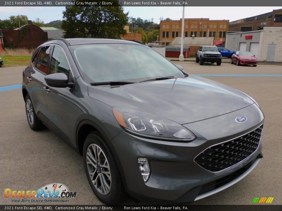 2021 Ford Escape SEL 4WD Carbonized Gray Metallic / Ebony Photo #9