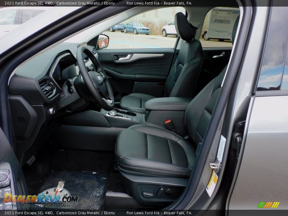 2021 Ford Escape SEL 4WD Carbonized Gray Metallic / Ebony Photo #11