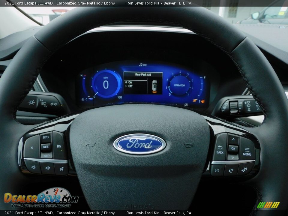 2021 Ford Escape SEL 4WD Carbonized Gray Metallic / Ebony Photo #19