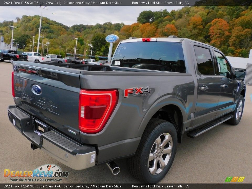 2021 Ford F150 XLT SuperCrew 4x4 Carbonized Gray / Medium Dark Slate Photo #2