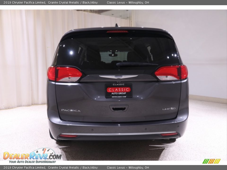 2019 Chrysler Pacifica Limited Granite Crystal Metallic / Black/Alloy Photo #22
