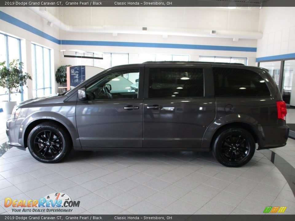 2019 Dodge Grand Caravan GT Granite Pearl / Black Photo #10
