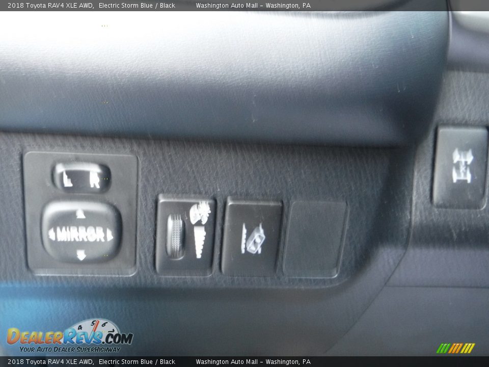 2018 Toyota RAV4 XLE AWD Electric Storm Blue / Black Photo #19