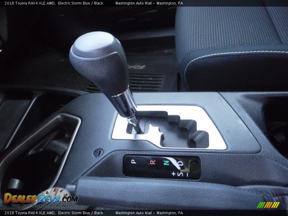 2018 Toyota RAV4 XLE AWD Electric Storm Blue / Black Photo #22