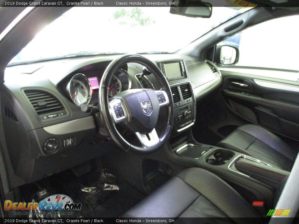 2019 Dodge Grand Caravan GT Granite Pearl / Black Photo #27