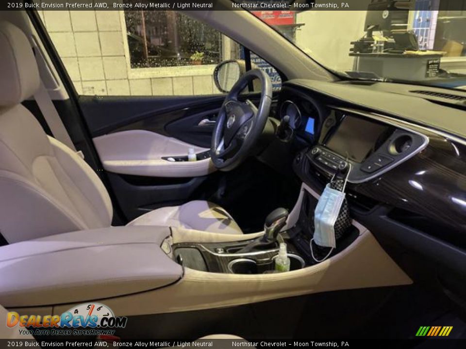 2019 Buick Envision Preferred AWD Bronze Alloy Metallic / Light Neutral Photo #21