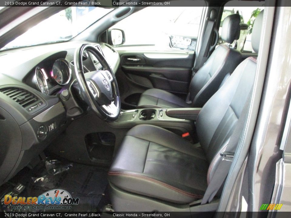 2019 Dodge Grand Caravan GT Granite Pearl / Black Photo #28