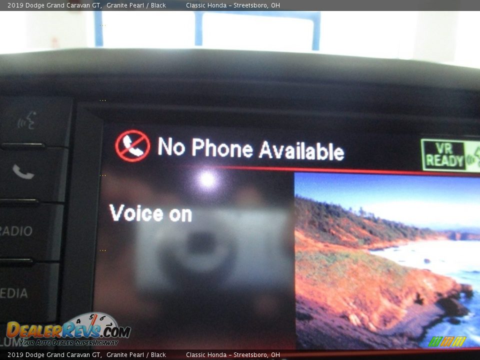 2019 Dodge Grand Caravan GT Granite Pearl / Black Photo #34