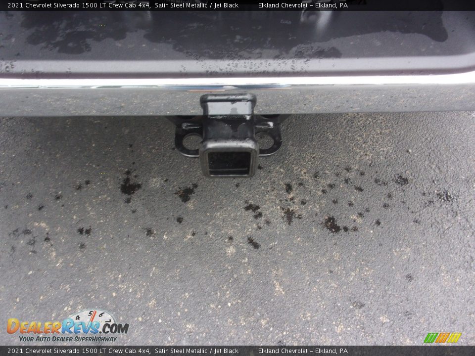2021 Chevrolet Silverado 1500 LT Crew Cab 4x4 Satin Steel Metallic / Jet Black Photo #10