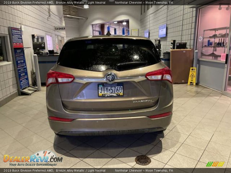 2019 Buick Envision Preferred AWD Bronze Alloy Metallic / Light Neutral Photo #32