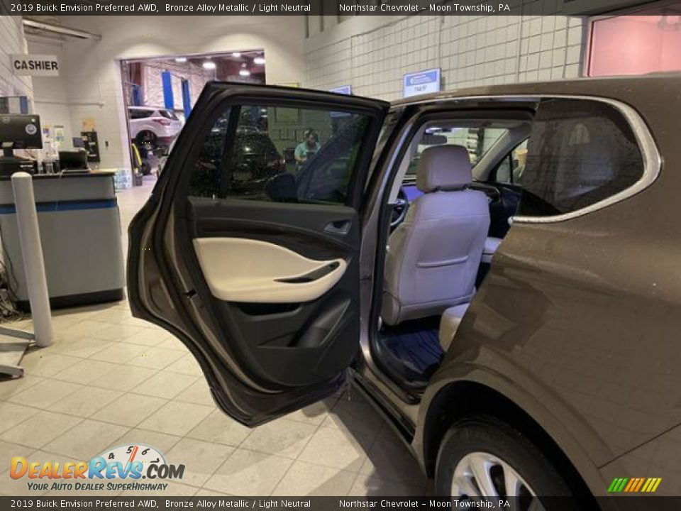 2019 Buick Envision Preferred AWD Bronze Alloy Metallic / Light Neutral Photo #36