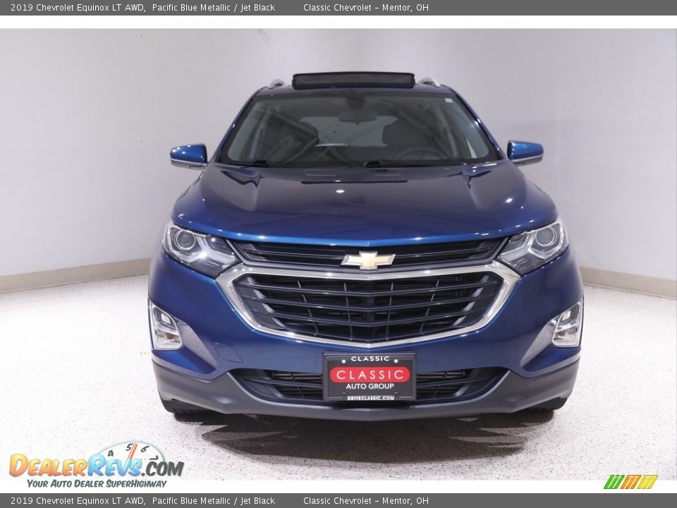 2019 Chevrolet Equinox LT AWD Pacific Blue Metallic / Jet Black Photo #2