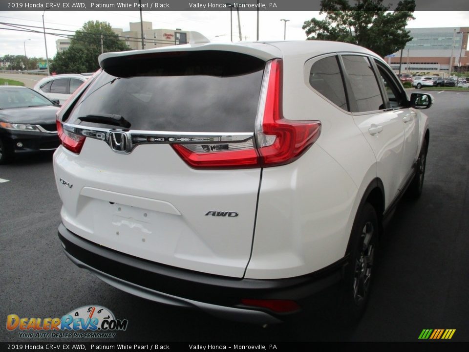 2019 Honda CR-V EX AWD Platinum White Pearl / Black Photo #5