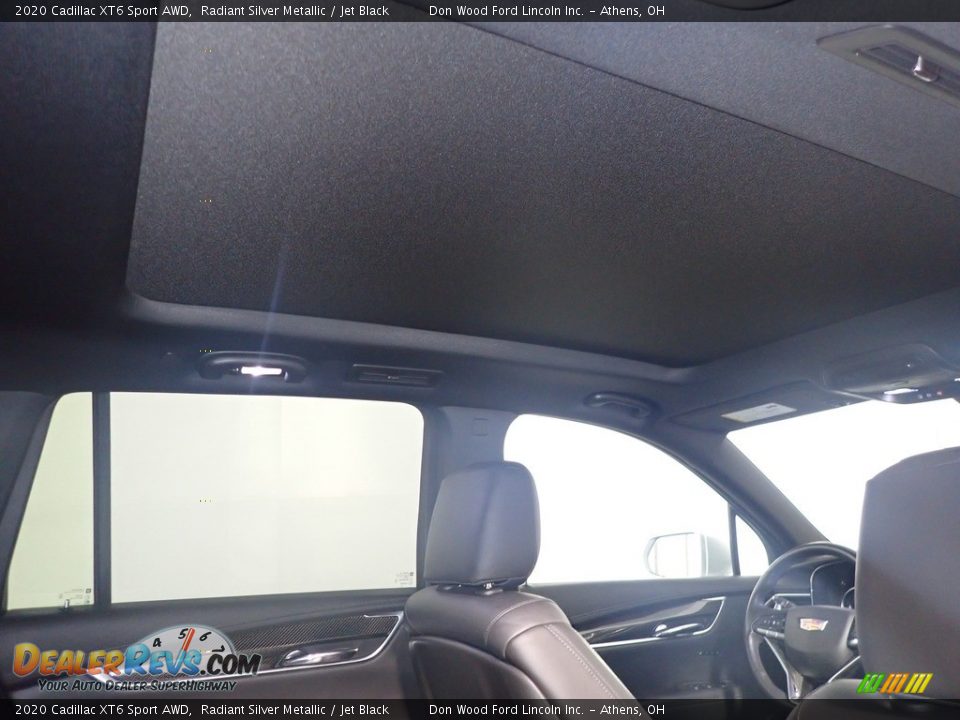 2020 Cadillac XT6 Sport AWD Radiant Silver Metallic / Jet Black Photo #2