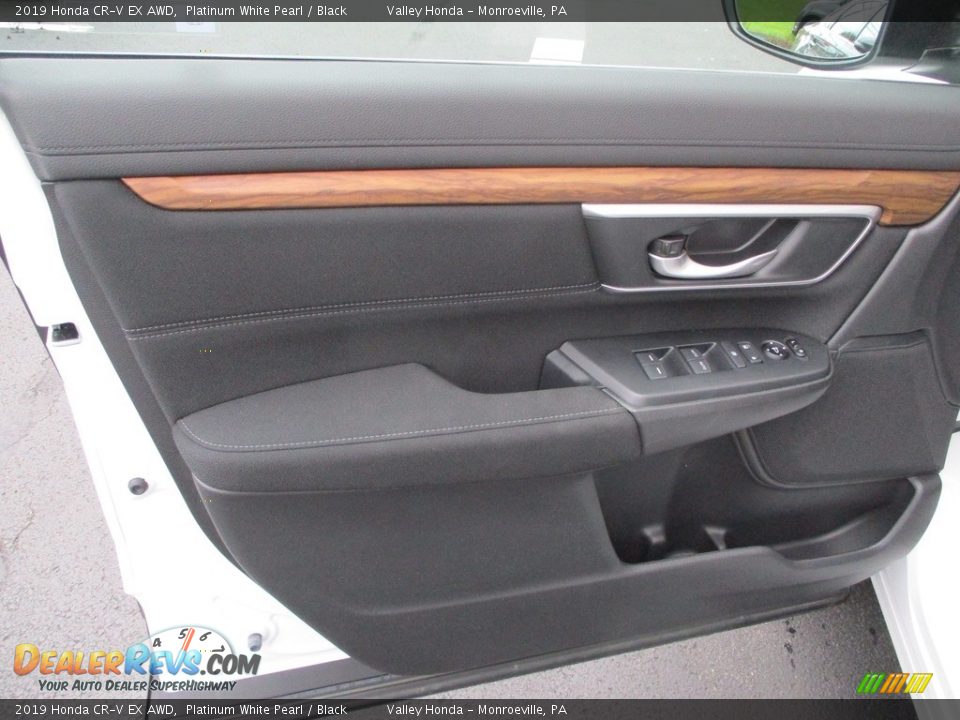 2019 Honda CR-V EX AWD Platinum White Pearl / Black Photo #10