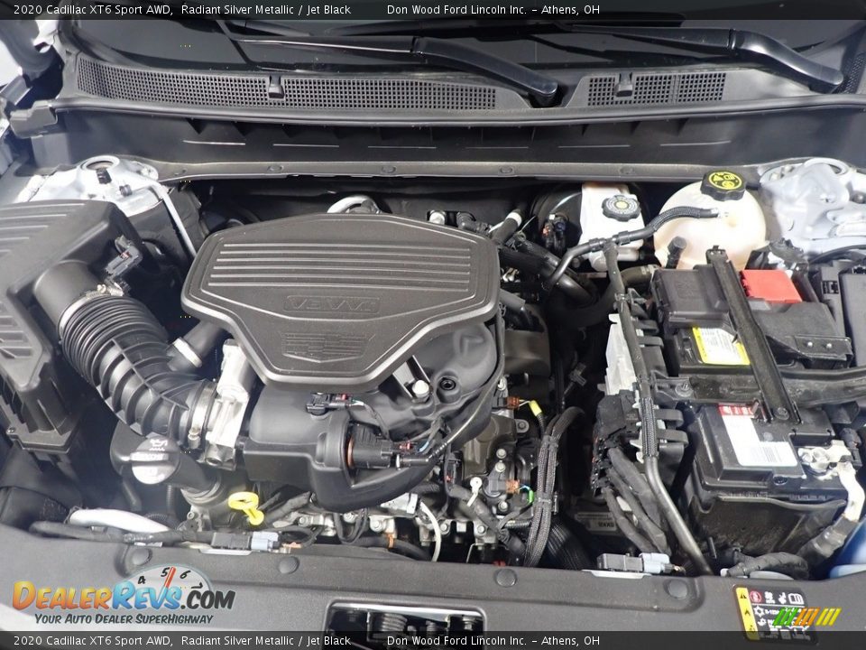 2020 Cadillac XT6 Sport AWD Radiant Silver Metallic / Jet Black Photo #8