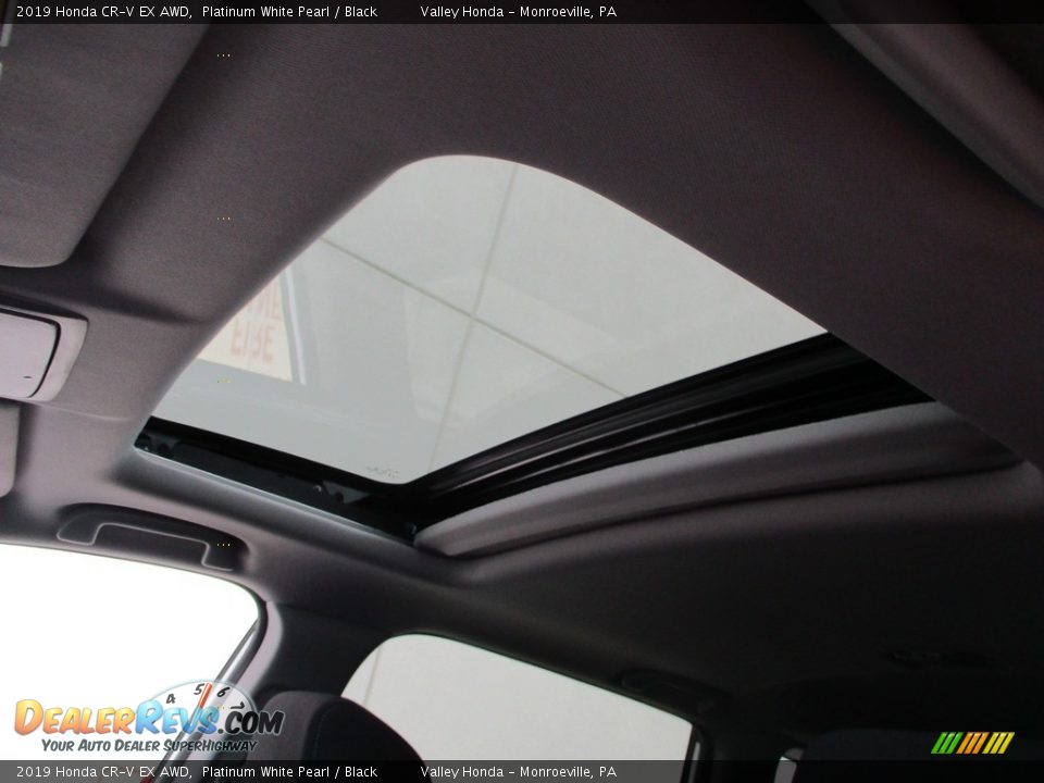 2019 Honda CR-V EX AWD Platinum White Pearl / Black Photo #11