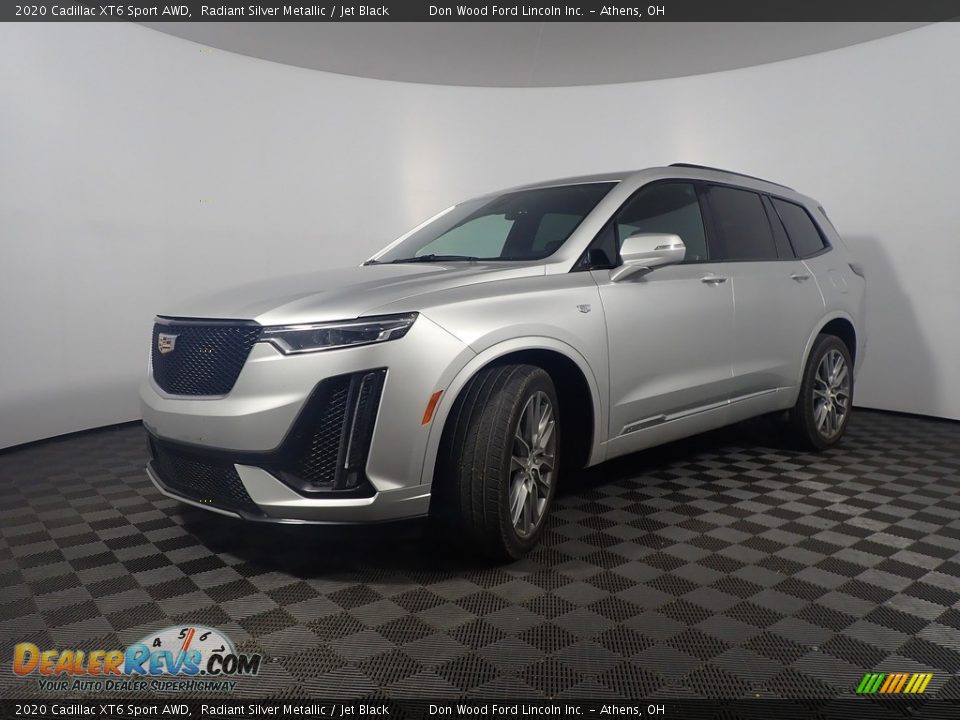 2020 Cadillac XT6 Sport AWD Radiant Silver Metallic / Jet Black Photo #9