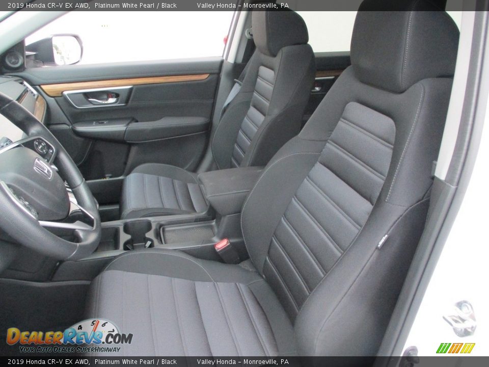 2019 Honda CR-V EX AWD Platinum White Pearl / Black Photo #12