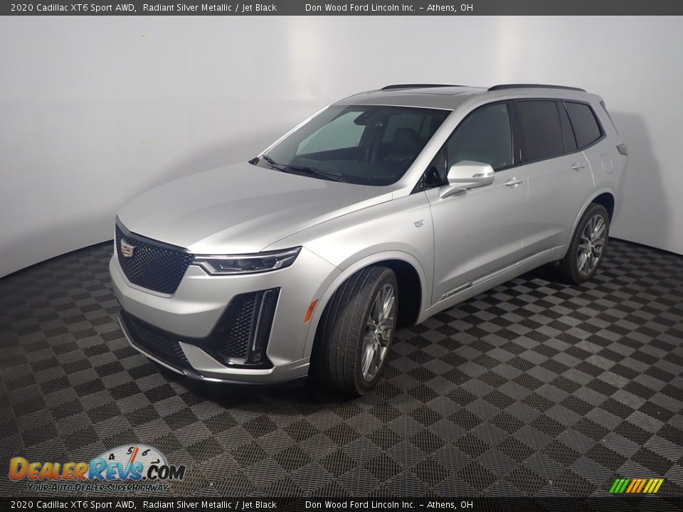 2020 Cadillac XT6 Sport AWD Radiant Silver Metallic / Jet Black Photo #10