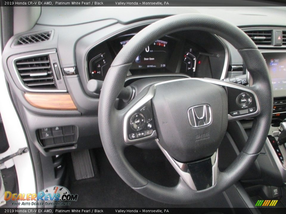 2019 Honda CR-V EX AWD Platinum White Pearl / Black Photo #14