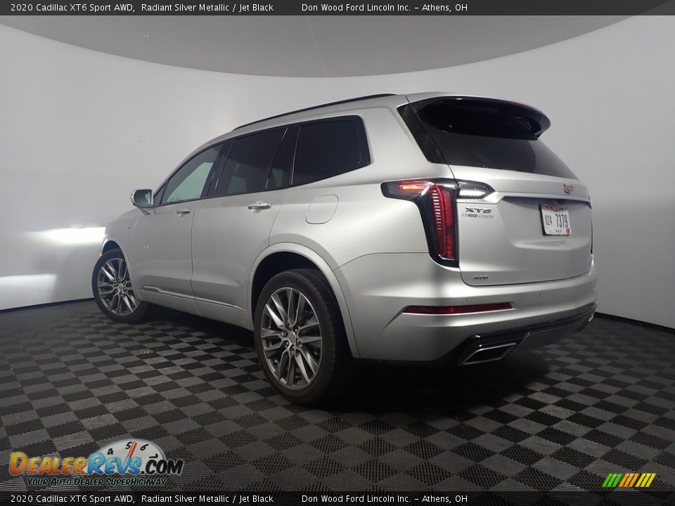 2020 Cadillac XT6 Sport AWD Radiant Silver Metallic / Jet Black Photo #12
