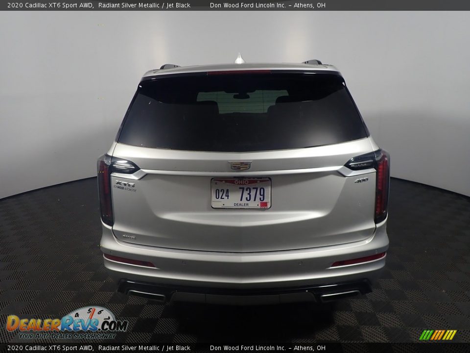 2020 Cadillac XT6 Sport AWD Radiant Silver Metallic / Jet Black Photo #14