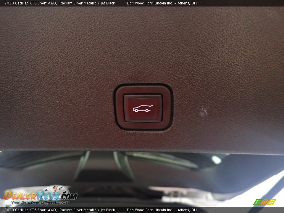 2020 Cadillac XT6 Sport AWD Radiant Silver Metallic / Jet Black Photo #16