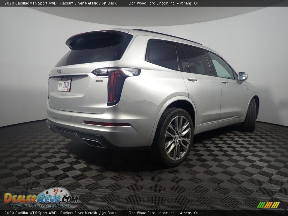 2020 Cadillac XT6 Sport AWD Radiant Silver Metallic / Jet Black Photo #18