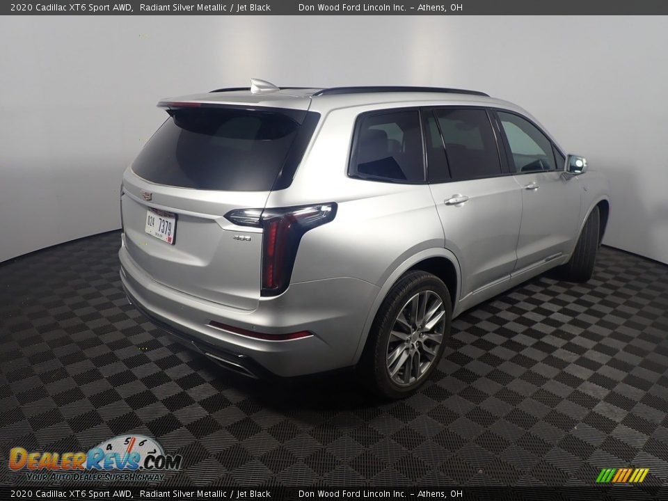 2020 Cadillac XT6 Sport AWD Radiant Silver Metallic / Jet Black Photo #19
