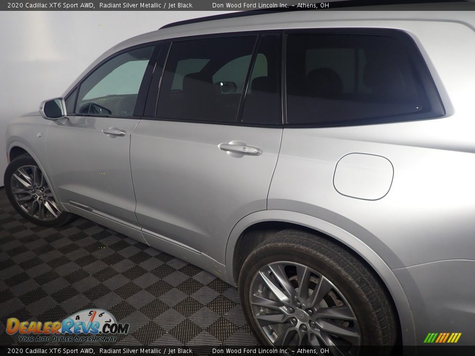 2020 Cadillac XT6 Sport AWD Radiant Silver Metallic / Jet Black Photo #20