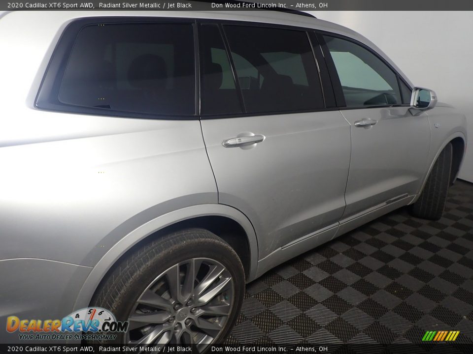 2020 Cadillac XT6 Sport AWD Radiant Silver Metallic / Jet Black Photo #21
