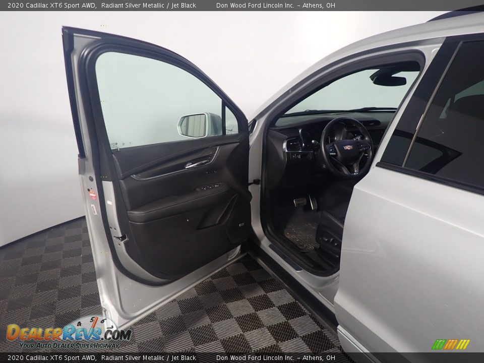 2020 Cadillac XT6 Sport AWD Radiant Silver Metallic / Jet Black Photo #22