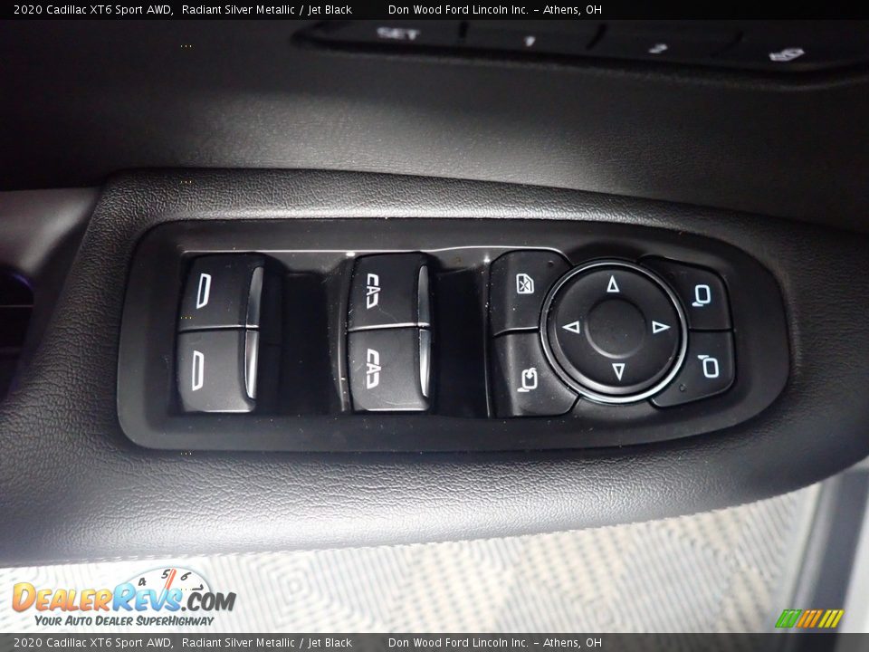 2020 Cadillac XT6 Sport AWD Radiant Silver Metallic / Jet Black Photo #23