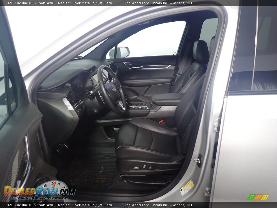 2020 Cadillac XT6 Sport AWD Radiant Silver Metallic / Jet Black Photo #24