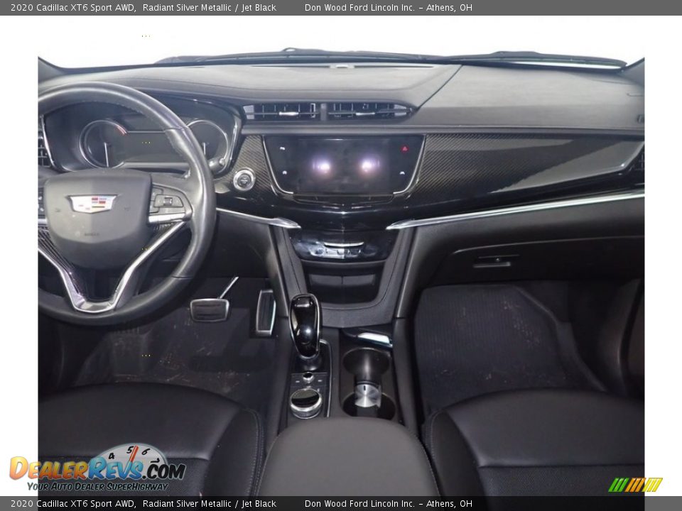 2020 Cadillac XT6 Sport AWD Radiant Silver Metallic / Jet Black Photo #27