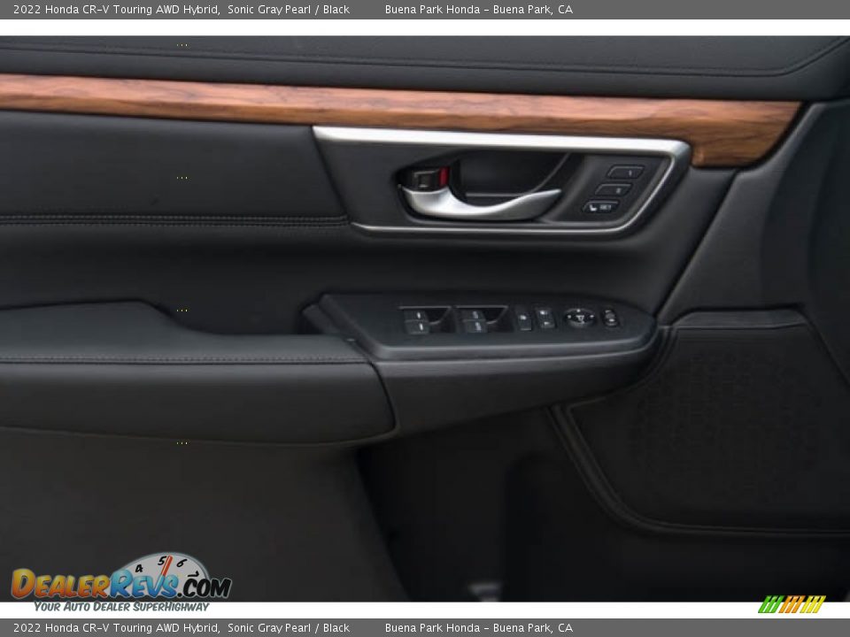 2022 Honda CR-V Touring AWD Hybrid Sonic Gray Pearl / Black Photo #32