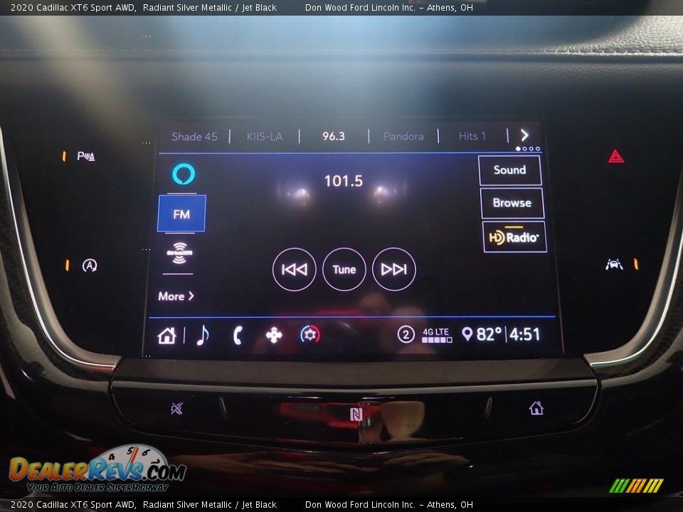 2020 Cadillac XT6 Sport AWD Radiant Silver Metallic / Jet Black Photo #28