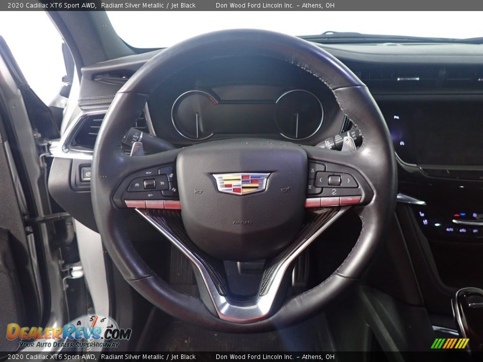 2020 Cadillac XT6 Sport AWD Radiant Silver Metallic / Jet Black Photo #29