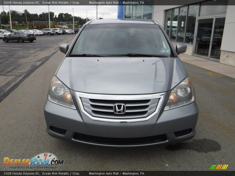 2008 Honda Odyssey EX Ocean Mist Metallic / Gray Photo #3