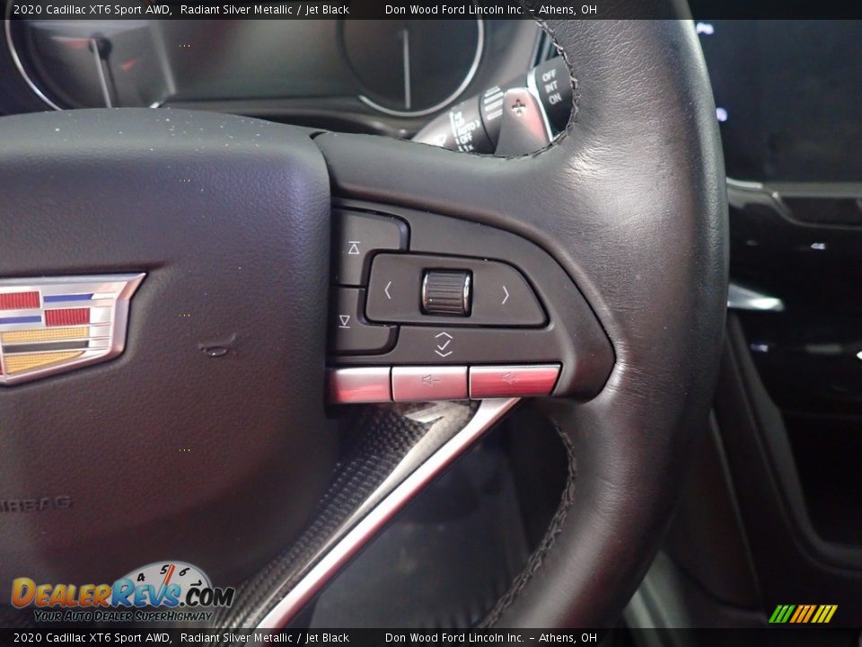 2020 Cadillac XT6 Sport AWD Radiant Silver Metallic / Jet Black Photo #32