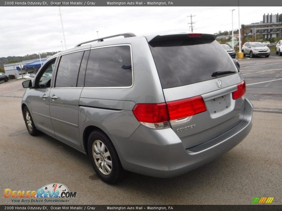2008 Honda Odyssey EX Ocean Mist Metallic / Gray Photo #6