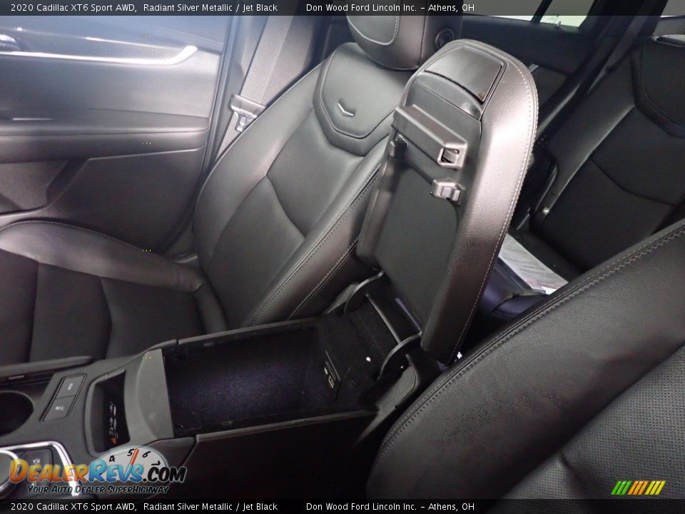 2020 Cadillac XT6 Sport AWD Radiant Silver Metallic / Jet Black Photo #35