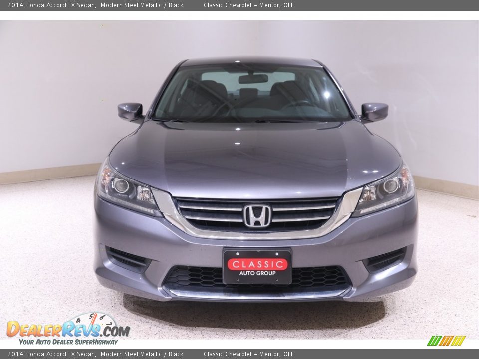 2014 Honda Accord LX Sedan Modern Steel Metallic / Black Photo #2