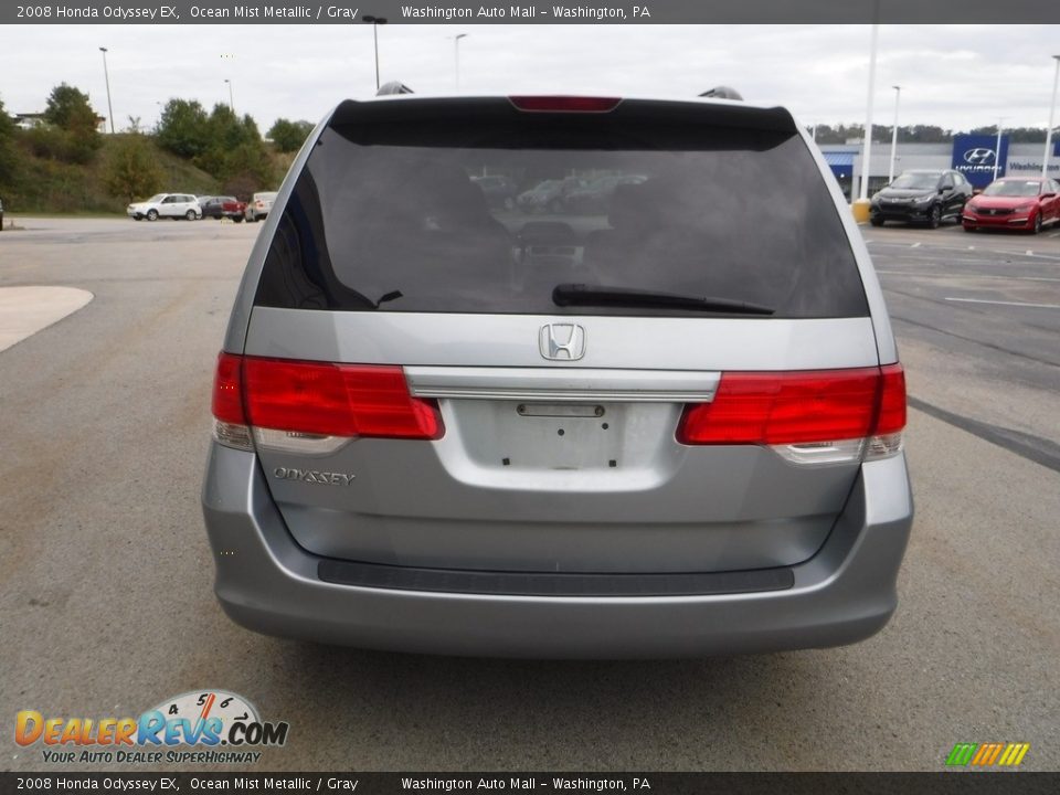2008 Honda Odyssey EX Ocean Mist Metallic / Gray Photo #7