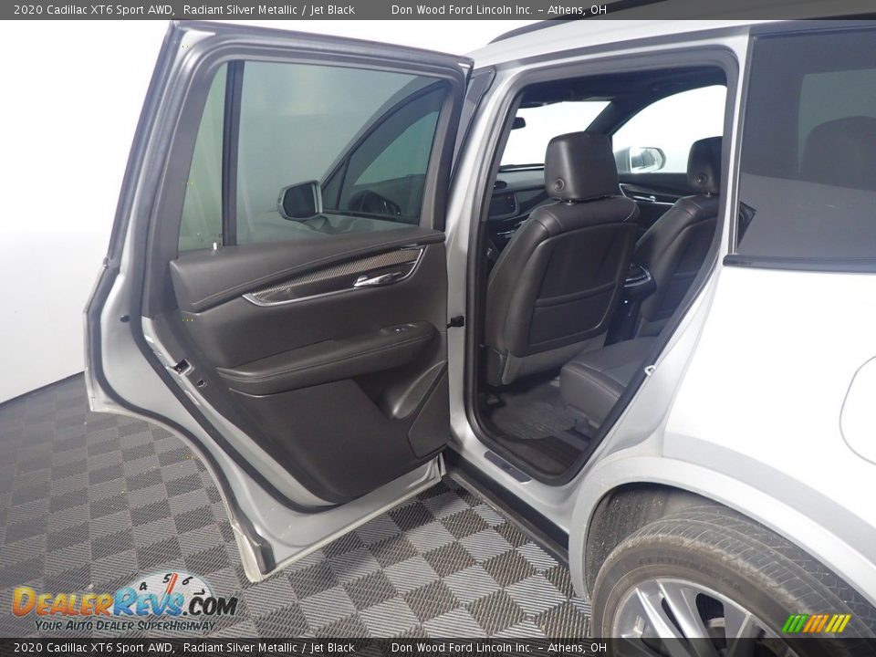 2020 Cadillac XT6 Sport AWD Radiant Silver Metallic / Jet Black Photo #36